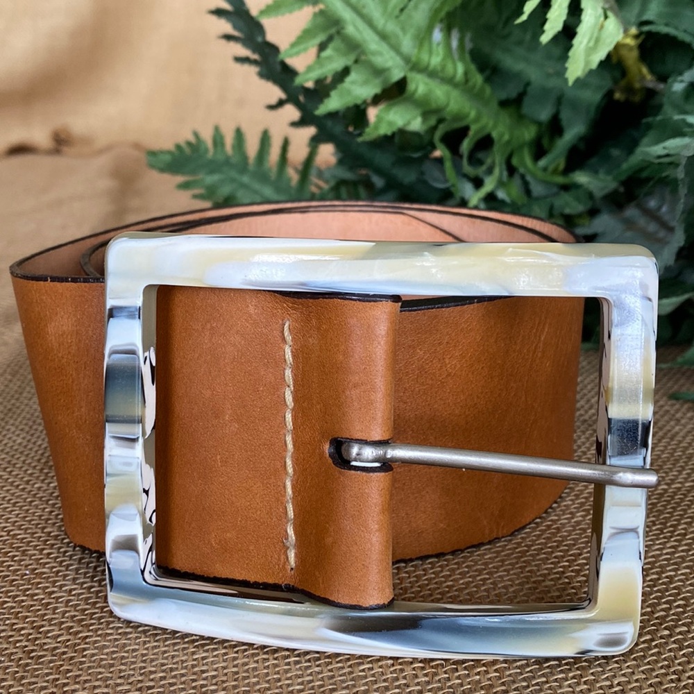 Brave Beltworks Italian leather Belt Size 34